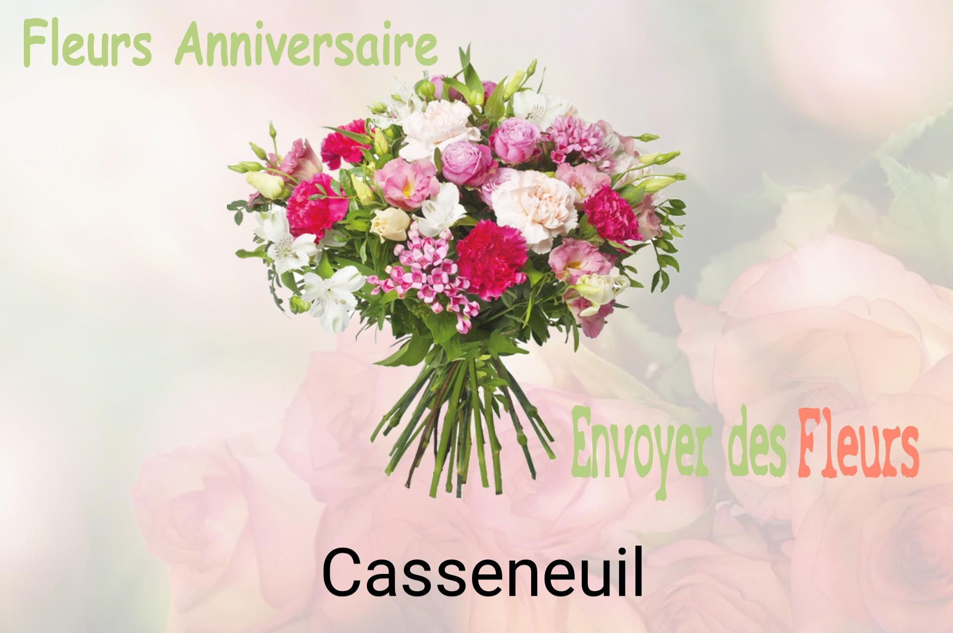 Bouquet de fleurs d’anniversaire livré à Casseneuil