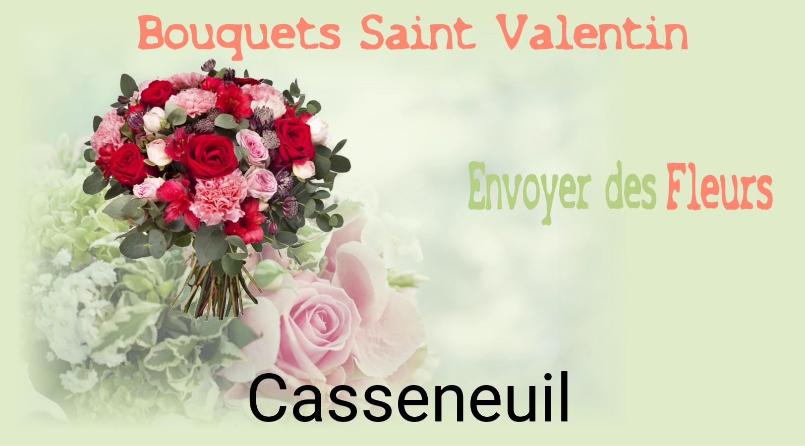 Roses de Saint-Valentin livrées à Casseneuil
